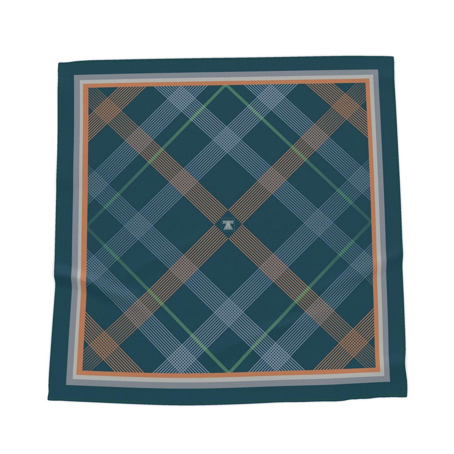 Crossing Scarf - Teal Ember