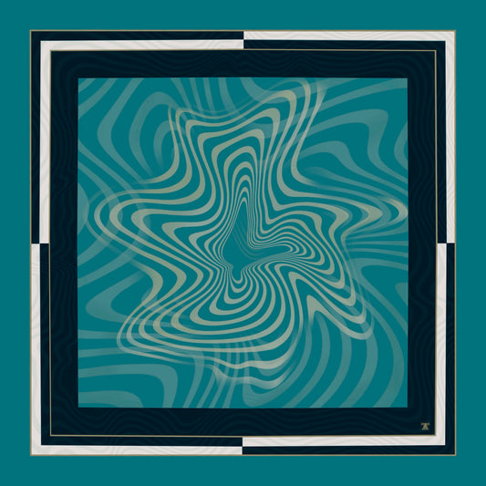 Halo Scarf - Emerald Mist
