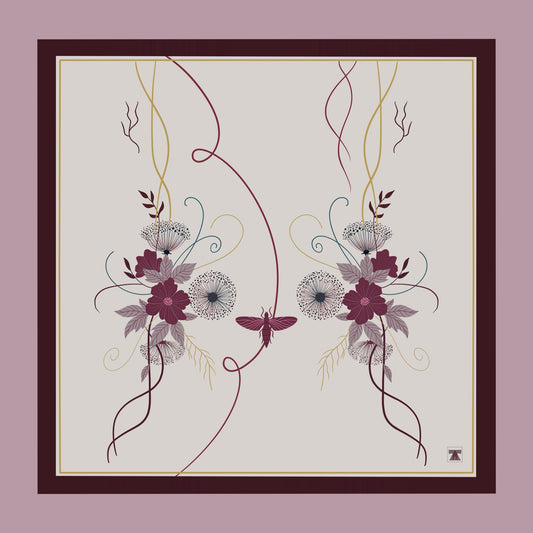 Talisman Scarf - Blush Garden