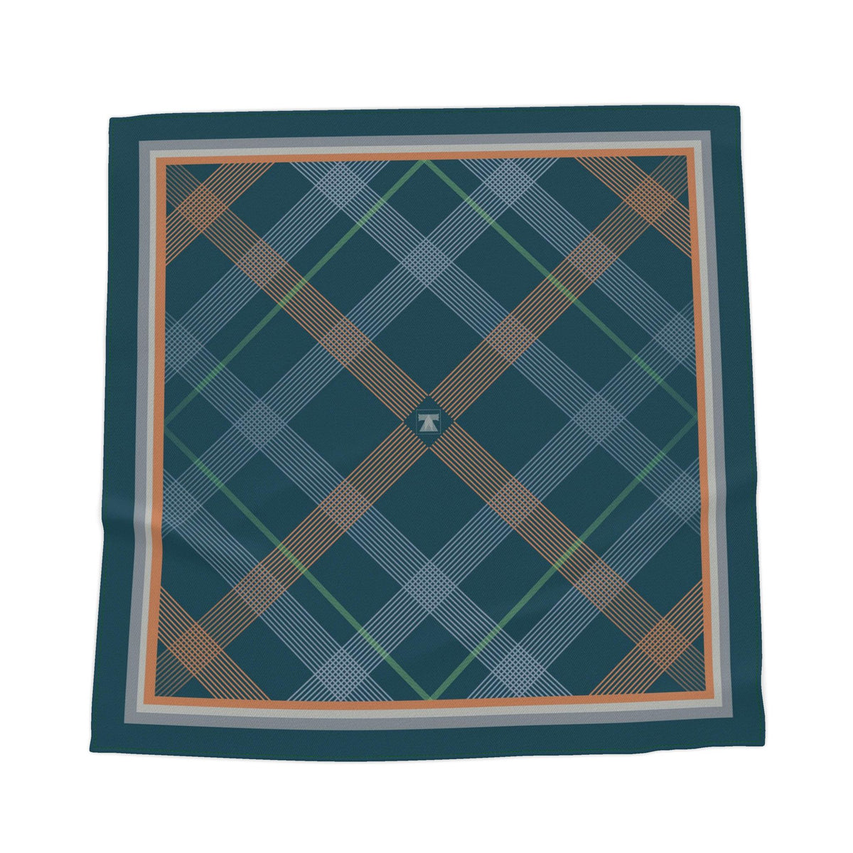Crossing Scarf - Teal Ember