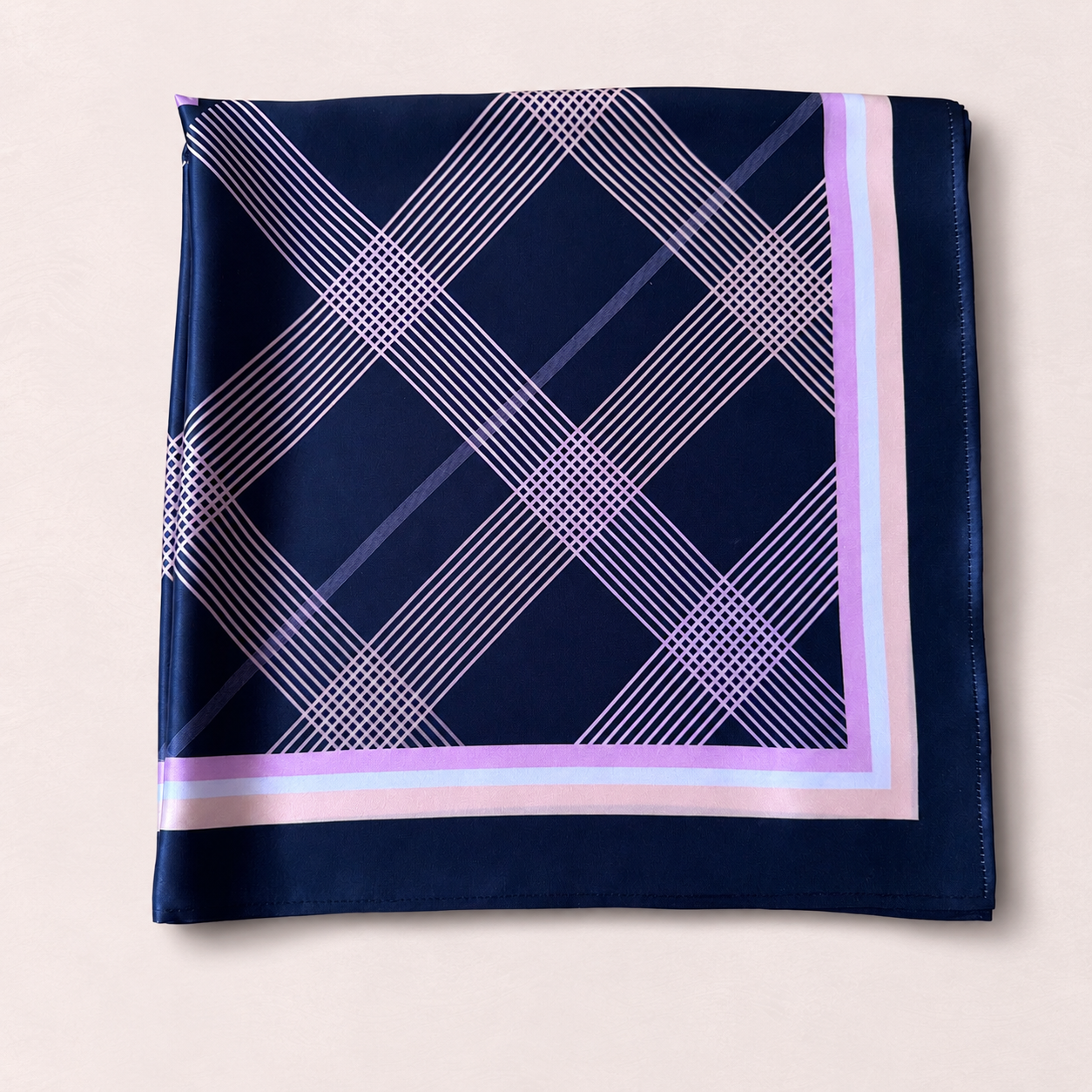 Crossing Scarf - Midnight Rose