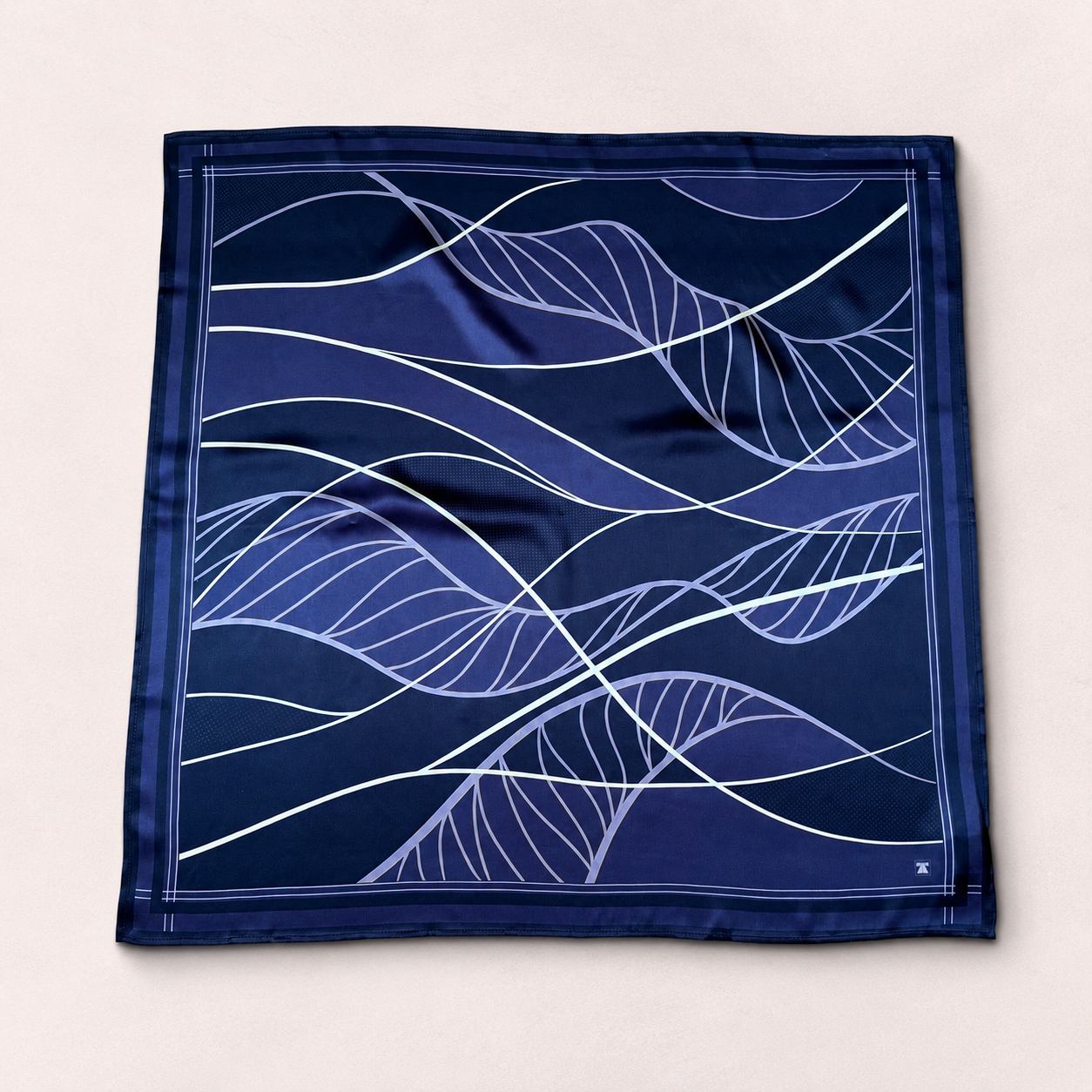 Windleaf Scarf - Deep Indigo