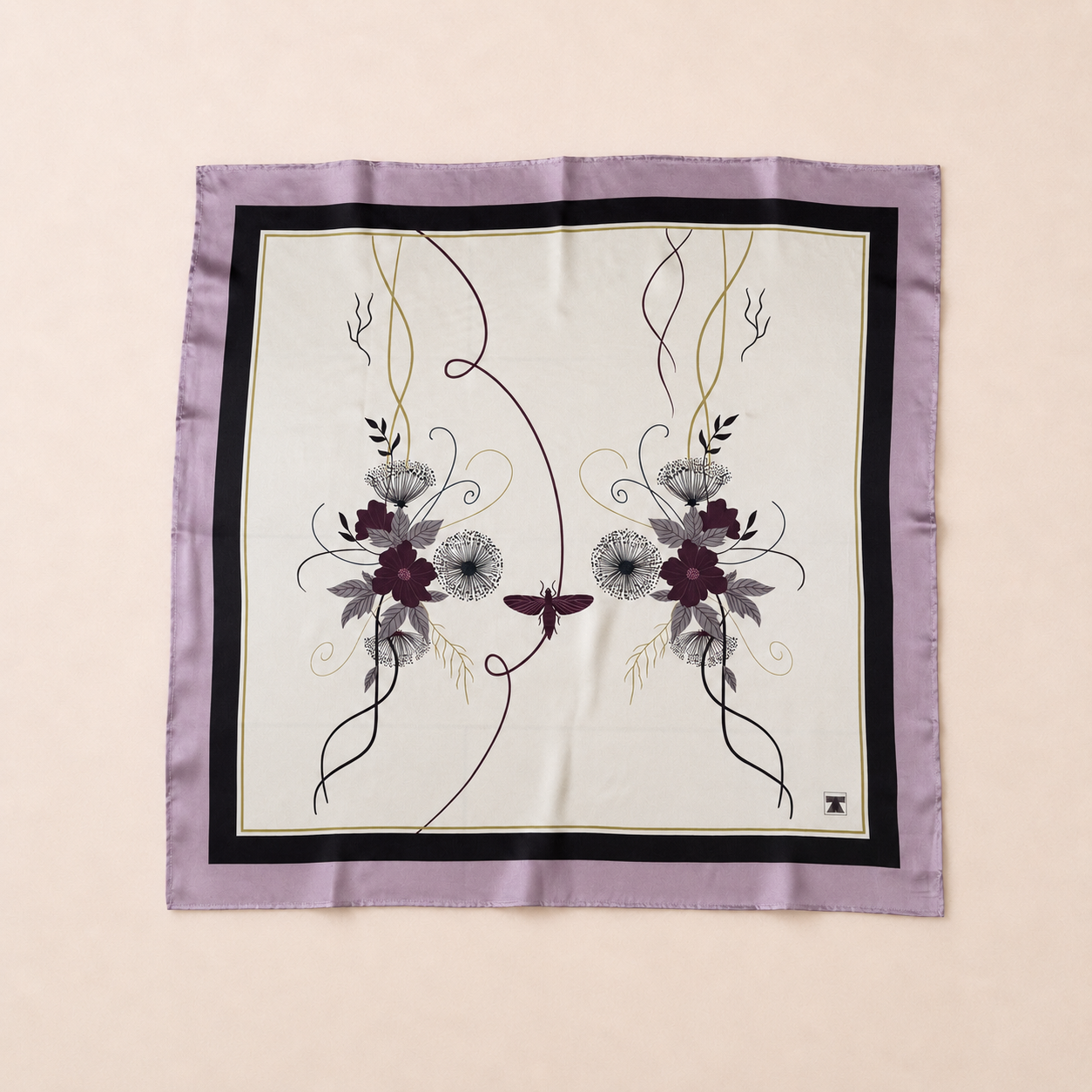 Talisman Scarf - Blush Garden