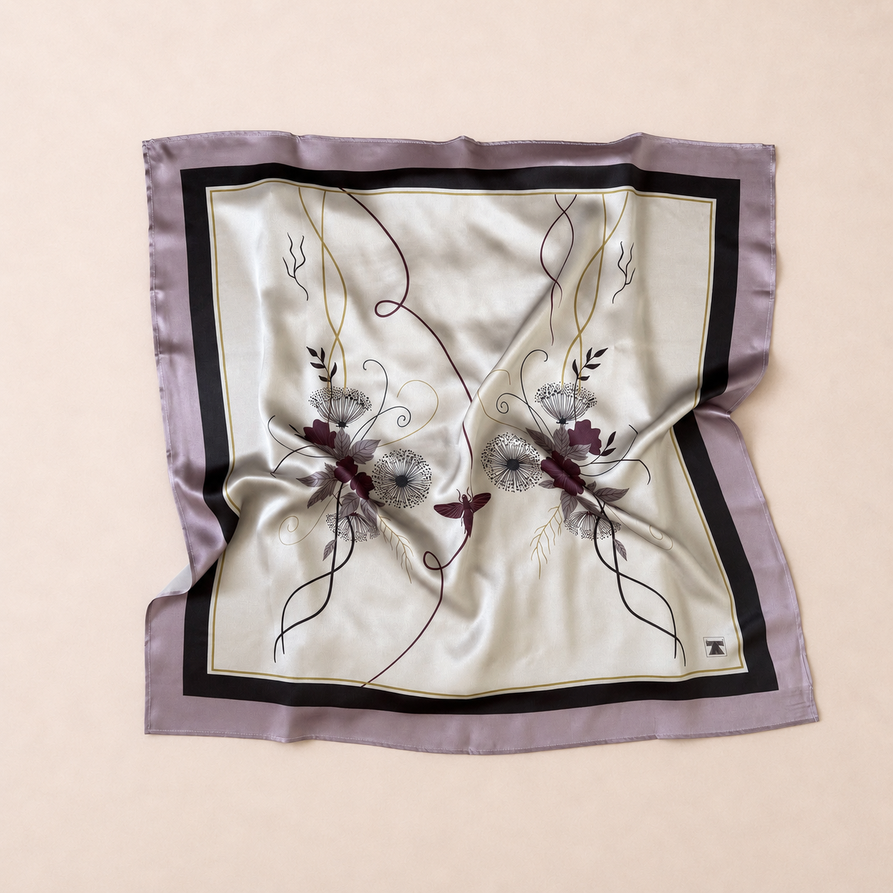 Talisman Scarf - Blush Garden