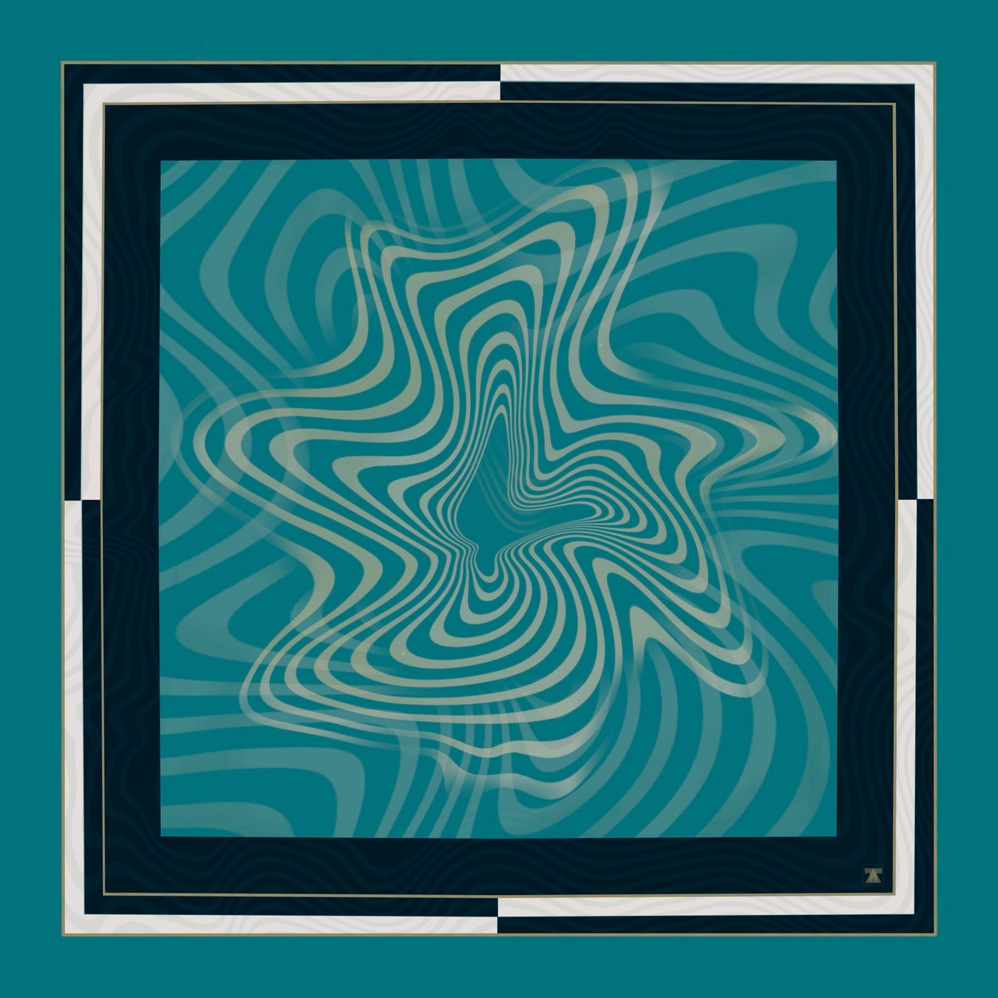 Halo Scarf - Emerald Mist