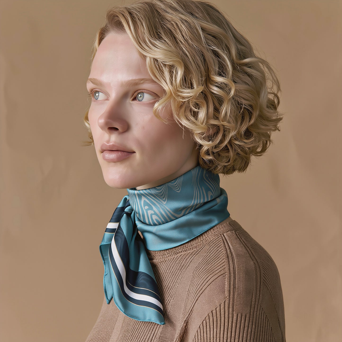 Halo Scarf - Emerald Mist