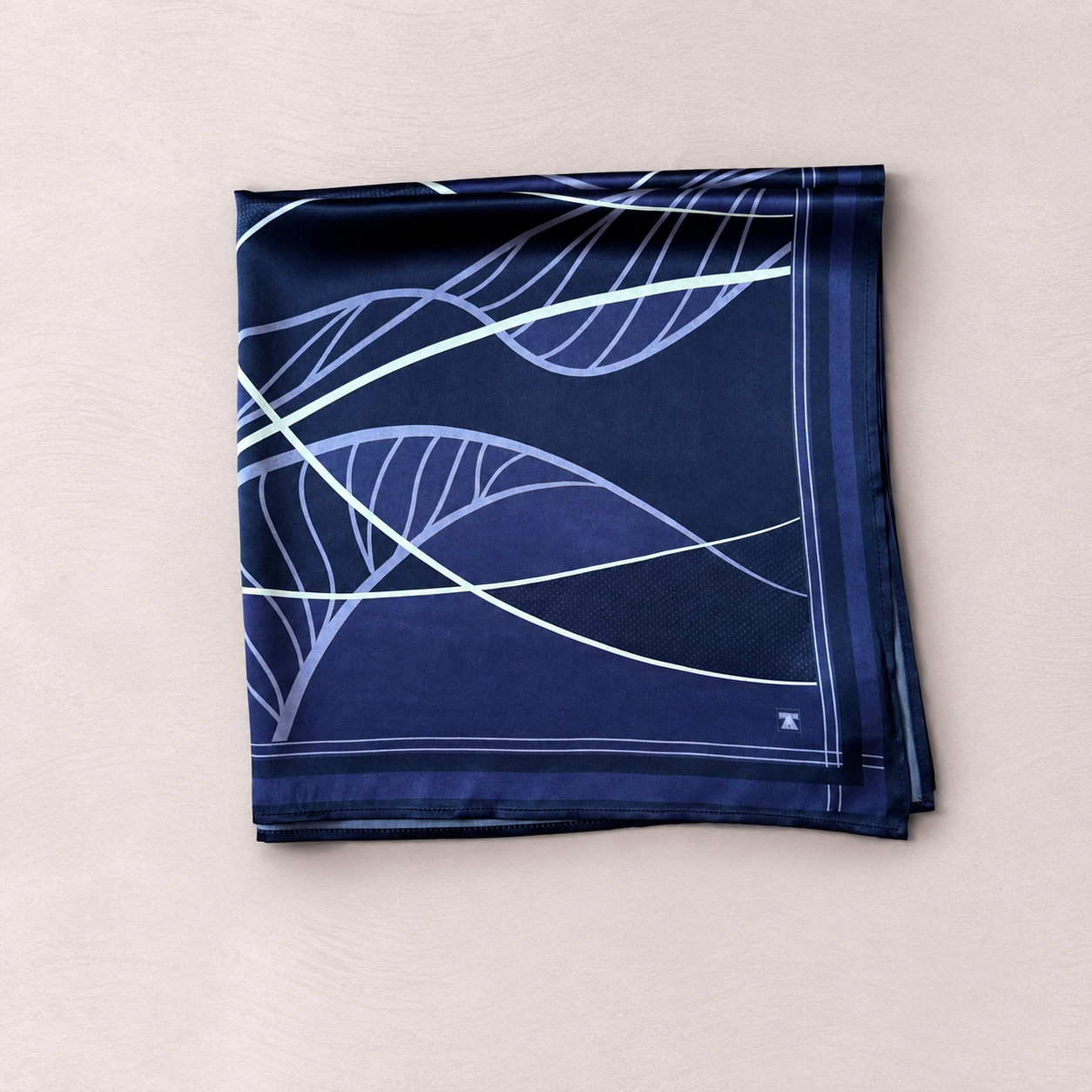 Windleaf Scarf - Deep Indigo