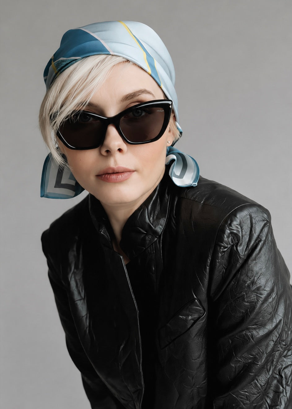 Windleaf Scarf - Sky Blue