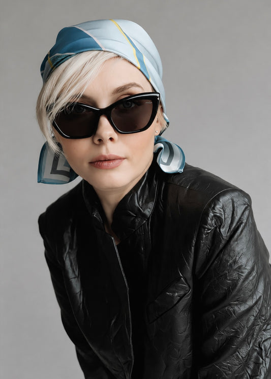 Windleaf Scarf - Sky Blue